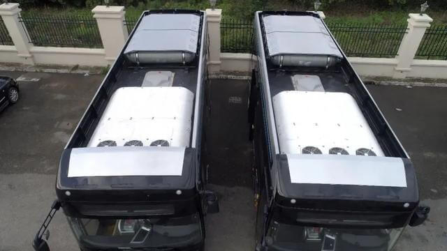 舟山有氫能源公共汽車，前兩輛車現(xiàn)已交付