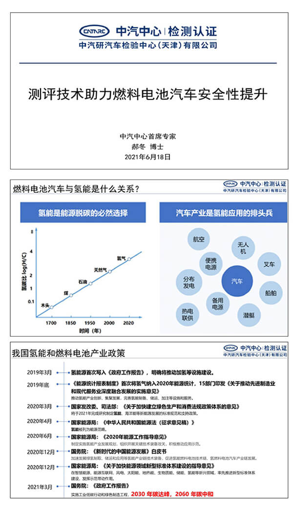 郝冬:測評技術助力燃料電池汽車安全性提升 郝冬:測評技術助力燃料電池汽車安全性提升