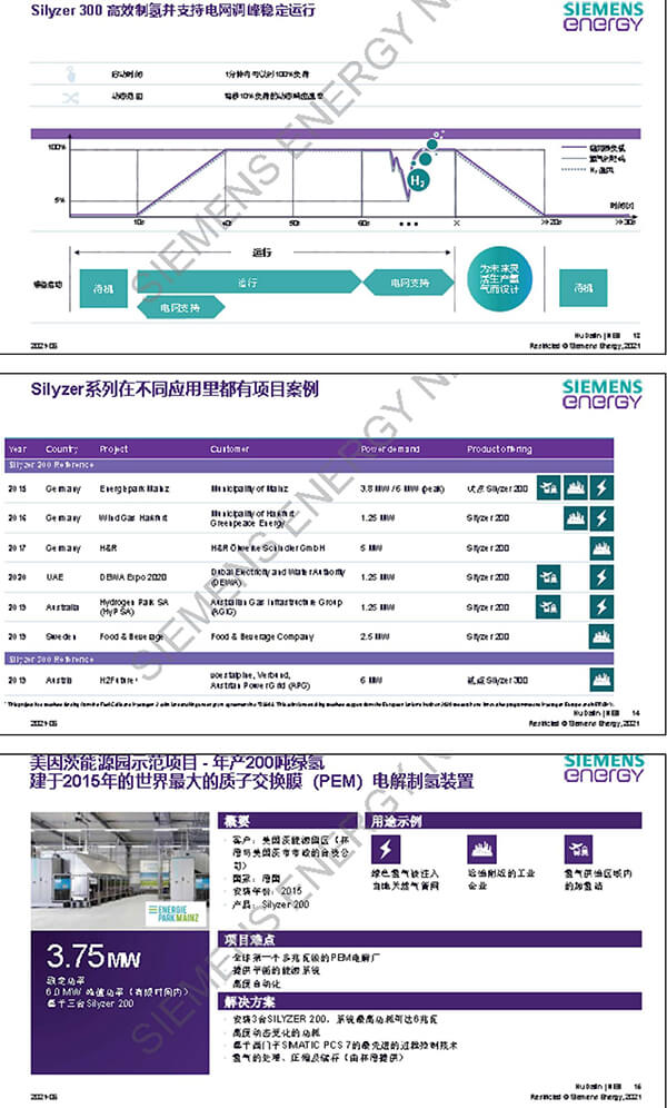西門子胡大麟:歐洲氫能發(fā)展與綠氫解決方案 西門子胡大麟:歐洲氫能發(fā)展與綠氫解決方案