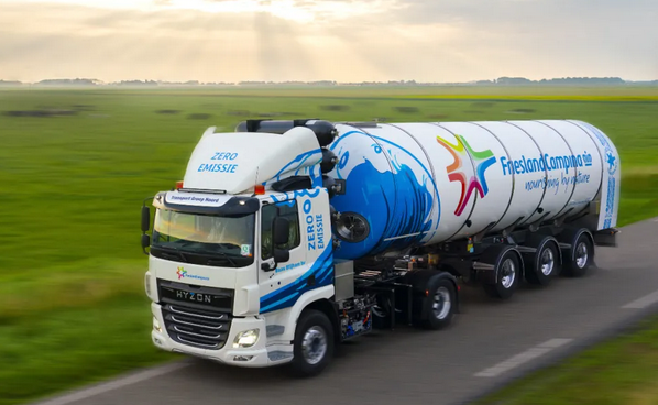 海易森布局液氫燃料電池重卡車和液態加氫站