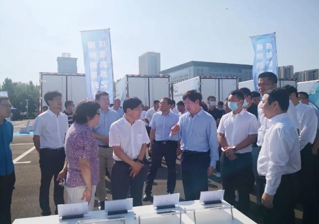 淄博首批50輛氫燃料電池冷藏車(chē)成功運(yùn)營(yíng),全部使用東岳質(zhì)子膜 淄博首批50輛氫燃料電池冷藏車(chē)成功運(yùn)營(yíng),全部使用東岳質(zhì)子膜